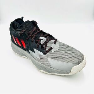 Adidas shoes Dame 8 Bridge city edition basketball shoes gray black men size 13